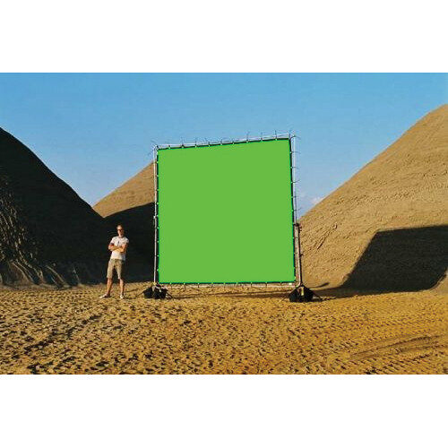 Large green screen to rent in Algarve, Portugal